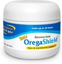 NORTH AMERICAN HERB & SPICE OregaShield - 2 oz - Skin & Membran Support - Wild Spice Oils i en Beeswax Base - Varar upp till 24 timmar - Icke-GMO