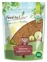 Mat att leva - Organiska Alfalfa Sprouting Seeds, 8 Ounces Non-GMO, Kosher, Sproutable, Raw