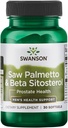 Swanson Saw Palmetto och Beta Sitosterol 30 Sgels