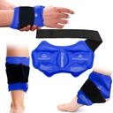 ZNÖCUETÖD Ankle Ice Pack Wrap for Swelling, Gel Wrist Foot Ice Packs for Injuires Reusable, Hot Cold Pack Compression for Pain Relief, Achilles Tendonitis, Plantar Fasciitis, Sprained, Surgery Recovery