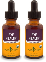 Herb Pharm Eye Health Liquid Herbal Formel med Bilberry och Goji Liquid Extracts - 1 Ounce (Pack of 2)