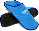 Ice Pack Slippers for Neuropathy Relief - 1 Pair, Blue Vinyl Gel - Ice Pack Wraps & Cold Slippers för Swollen Feet Relief - Hot & Cold Therapy för Plantar Fasciitis & Burning Sensation
