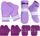 Atsuwell Foot Hand Ice Pack för Chemoterapi, Chemo Cold Gloves och Socks for Neuropathy, Cold Therapy Socks and Cold Gloves Comfort Items for Soothing Discomfort, Chemo Care Package Gift, L/XL