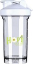Hoppa för en botemedel Non Hodgkin lymfom Cancer Awareness Flower 18 Ounce Shaker Bottle Drink Mixer Leak-proof Pre Workout Protein Shakes Meal Replacement Shakes Bottles 500ML/18 Oz Vit vit