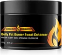 Hot Cream för Belly Fat Burner, viktminskning Sweat Workout Enhancer Gel, Fat Burning Cream för magen fettbrännare, Cellulite Cream Slimming och Shaping Body, Deep Tissue Massage & Muscle