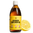 På Target Living Alaskan Cod Liver Oil Liquid | Organic Lemon Flavor 16.67 oz | Linje fångad i USA | Naturligtvis upptar vitamin D | Rik i Omega 3 DHA / EPA | Non-GMO Project Certified