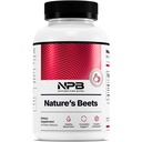 Naturens rena Blend Organic Beet Root Powder Capsules - Beet Root Capsules & Beets Supplements for Circulation - L Arginine - Nitric Oxide Supplements - 1500MG