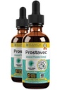 Prostavec Advanced Prostate Support Supplement - Liquid Formel för snabbare Absorption med Pygeum, Saw Palmetto, Stinging Nettle + Turmeric & Damiana - Vegan, Non-GMO - 4 fl oz