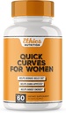 Quick Curves - Fat Burner Weight Loss Pills for Women | Appetite Suppressant, Best Fat Burner Metabolism Booster | Slimming Belly Fat Burner Diet Pills That Work Fast, Extra Strength - 60 Capsules