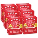 Designer Wellness Protein Smoothie, Real Fruit, 12g Protein, Low Carb, Zero Added Sugar, Gluten-Free, Non-GMO, No Artificial Colors eller Flavors, Strawberry Banana, 24 Count