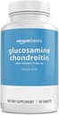 Grundläggande - Glukosamin Chondroitin, 1500 mg, med vitamin C 60 mg, 90 tabletter (2 per portion), Gluten Free