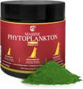 Marine Phytoplankton Powder för hundar - Omega-3 EPA, vitaminer och antioxidanter, Zink & Minerals - Itchy Skin, Coat & Immune Support Supplement - Pure Microalgae (3,5 oz / 100 g).