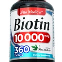 FITO MEDIC'S Lab | biotin 10000mcg | 360-fliken | biotin | biotintillskott | biotin vitaminer | biotinpiller | biotina para el Cabello | biotin tabletter | Ultra hög absorption.