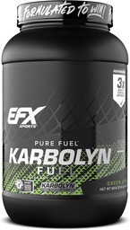 EFX Sports Karbolyn Bränsle | Fast-Absorberande kolhydratpulver | Carb Load, hållbar energi, snabb återhämtning | Stimulant Free | 35 portioner (Grönt Apple)