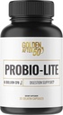 Golden After 50 Probio-Lite - for Gut Health and Digestion Support - Probiotics for Men and Women - 30 Gelatin Capsules - Probiotics for Occasional Heartburn, Gas, Indigestion