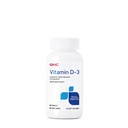 GNC Vitamin D-3 25mcg, stöder hälsosam tänder och ben, 180 tabletter