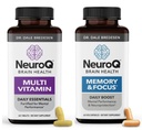LifeSeasons NeuroQ Memory & Focus med multi-Vitamin - ökar kognitiv prestanda och hälsosam hjärnfunktion - stöder immunitet - 120 kapslar