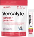 PEScience Versalyte Electrolyte Hydration Packets, Sugar Free Electrolyte Powder med Magnesium, Taurin, Antioxidanter, Trace Minerals - Black Cherry, 30 portioner