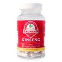 Baumann Wisconsin Ginseng Capsules 130 Pills 400 mg - Pure American Ginseng Root Extract Powder i varje piller - 100% naturlig Panax Ginseng Supplement för immunstöd, fokus och energi