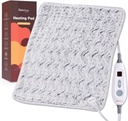 Bearhug XL Electric Heating Pad 20''x24'' Double-Sided Faux Fur Heated Pad, 6 Heat Levels, 2H Auto-Off, Moist & Dry Heat Therapy för Back Pain Relief, Machine Washable, ETL Certified, Gift Box