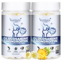 2 Packs Glucosamine Chondroitin Gummies - 3000MG Extra Strength Joint Support Supplement with MSM, Flexibility, Antioxidant Immune Support Gummy for Adults, Men & Women - 120 Cts
