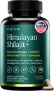 Shilajit Capsules with Organic Irish Sea Moss & Tongkat Ali for Men & Women