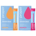 Korrekt Hydration Sticks - Electrolyte Powder Drink Mix Packets med spårmineraler för Rapid Hydration + Naturligt smaksatt - Inga konstgjorda sötningsmedel Watermelon Berry