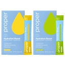 Korrekt Hydration Sticks - Electrolyte Powder Drink Mix Packets med spårmineraler för snabb Hydration + Naturligt smaksatt - Inga konstgjorda sötningsmedel - Lemon Lime
