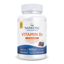 Nordic Naturals Vitamin D3 Gummies, Wild Berry - 120 Gummies - 1000 IE Vitamin D3, 1,4 mg Iron - Stor smak - Hälsosamma ben, humör och immunsystemfunktion - Icke-GMO - 120 portioner