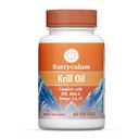 Krill Oil 500 mg - High-Potency Omega-3 (EPA & DHA), obegripligt Små 60 Softgels, Rik i Astaxanthin, Hållbart källad, Tredjepartstestad