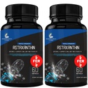 Forskningslaboratorier Triple Strength Natural Astaxanthin 12mg Softgels + Extra flaska organisk kokosolja för förbättrad absorption kraftfull antioxidant stöder ögon gemensamma och hjärthälsa 120 Total Softgels