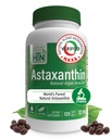Health Thru Nutrition Astaxanthin Triple Strength 12mg Supplement 120 Softgels | AstaZine från Algae Organiskt odlad i Pristine Himalayan Water | Hud och Vision Support