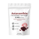 Astaxanthin 12mg, Premium Astaxanthin Antioxidant Supplements, stöder öga, hud, immun, gemensam, inre cirkulation, icke-GMO Verified & Gluten Free - 200 Softgels