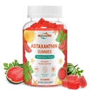 Astaxanthin 12mg Supplements Gummies: Antioxidant Supplement för att stödja Eye, Skin, Joint & Immune System Health Non-GMO & Gluten-Free (60 Gummies)