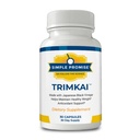Simple Promise TrimKai - japanska Black Vinegar Capsules för Metabolism Support - med Astaxanthin 12mg, Seaweed & Black Pepper Extract - Plant-Based Formel - 30 kapslar
