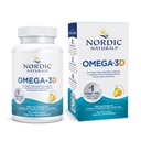 Nordic Naturals Omega-3D, Lemon Flavor - 60 Soft Gels - 690 mg Omega-3 + 1000 IE Vitamin D3 - Fiskolja - EPA & DHA - Immune Support, Brain & Heart Health, Healthy Bones - Non-GMO - 30
