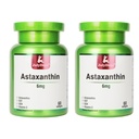 JuliDeer 2 Bottles Astaxanthin 6 mg med Nicotinamide Vitamin E Premium Antioxidant Supplement EGT GSH - för hud, ögon, gemensamma och immunsystem Hälsa Cell Hälsa & energi ≤ 5 i 1-120 Softgels