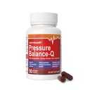 NANOWELL® Pressure Balance-Q | Antioxidant Formel med Natural Non-GMO Astaxanthin 12 mg per kapsel, Ginkgo Biloba, Policosanol, Red Yeast Rice och Rosemary Extract | 90 Vegetariska kapslar