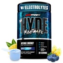 ProSupps Herr Hyde Nightmare Pre Workout Powder med koffein & Beta Alanine - Preworkout för Intense Energy, Mental Focus & Performance - Gym & Fitness Supplements (Black N' Blueberry, 30 Servings)