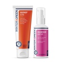 Wintergeen Workout Pack: Magnesium Gel och Workout Lotion för Preworkout och Post-Workout, Muscle Rub för träning och Magnesium Gel för Leg Cramps
