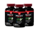 Saw Palmetto for Enlarged Prostate - Prostate Support - Pygeum Bark for Prostate, Red Raspberry Leaf for Men’s Wellness, Graviola for Prostate Support, Green Tea for Wellness 3 Bottles 180 Capsules