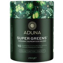 Aduna Organic Super Greens Blend | 100% Natural Superfood Powder for Immune Support & Energy | Stir-in Blend with 10+ Superfoods, Moringa & More | Vegan Powder for Smoothies, Shakes & Yoghurt | 250g