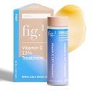 Fig.1 Vitamin C 15% Face Serum Refill for Women – Hydrating, Antioxidant Serum for Face – Moisturizing Facial Skin Care Treatment for Dry, Oily, Normal Skin – 1.0 oz