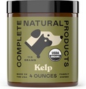 Komplett naturliga produkter organiskt kelppulver för husdjur - 4oz - rent organiskt kelppulver