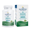 Nordic Naturals Mood Support Omega Blend - Unflavored - 60 Soft Gels - 1400 mg Omega-3 Supplement med EPA & DHA - Främjar balanserat humör och lugn - Icke-GMO - 30 portioner