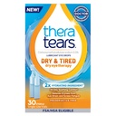 TheraTears Dry & Tired Eye Drops, Preservative-Free Vials, 30 Ct