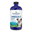 Nordic Naturals Omega-3 Pet, Unflavored - 16 oz - 1380 mg Omega-3 Per Teaspoon - Fiskolja för stor till mycket stora hundar med EPA & DHA - främjar hjärta, hud, rock och immunhälsa