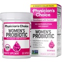 Physician's Choice Probiotics - PH Balance, Digestive, UT, & Feminine Health - 50 Billion CFU - 6 Unique Strains for Women - Organic Prebiotics, Cranberry Extract+ - Probiotic - 60 CT