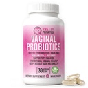 Pretty Privates Vaginal Probiotika för kvinnor - Vaginal hälsa - PH Balans från ett probiotiskt tillskott - Inte ett Suppository - 60ct