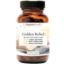 Golden Relief + Joint Support with Turmeric Curcumin with Black Pepper, Quercetin, Bromelain, Magnesium and Boswellia - 60 Capsules - Muscle Care - Herbal Supplement by Organica Health